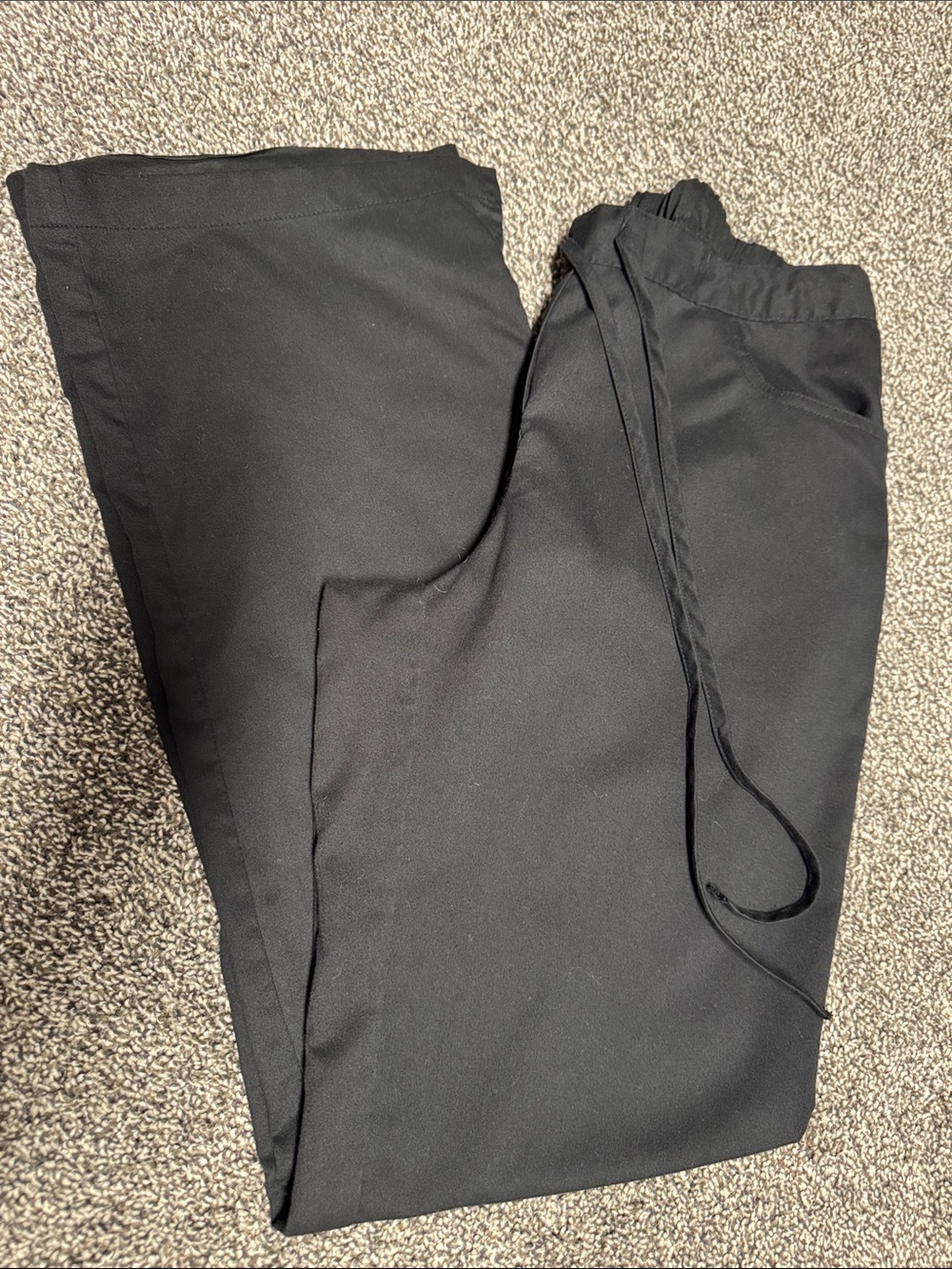 Barco Grey’s Anatomy Uniforms Black Women's size ST Drawstring Scrub Pants nwot